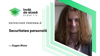 "Securitatea personală Situații de risc în stradă"