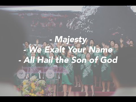Majesty, We Exalt Your Name, All Hail The Son of God | Kingdom Choir