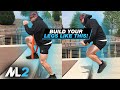 My Legs Were SUPER-SORE! - BAND-ONLY Leg Workout - Home Gym Workout Day 7