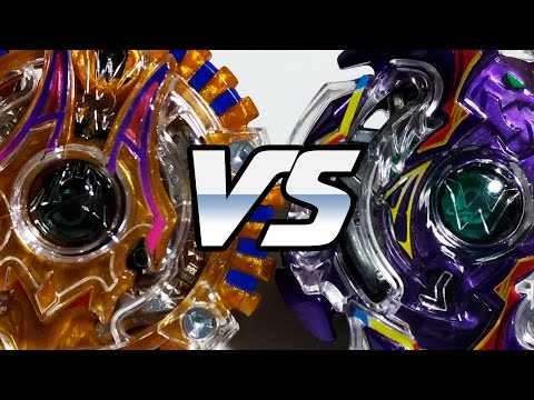 Acid Anubis .Y.O vs Wild Wyvern .V.O [Beyblade Burst] - ベイブレードバースト
