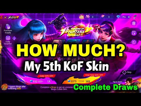 ALMOST FREE?! 😱 5th KOF Skin - INSANE LUCK 💀