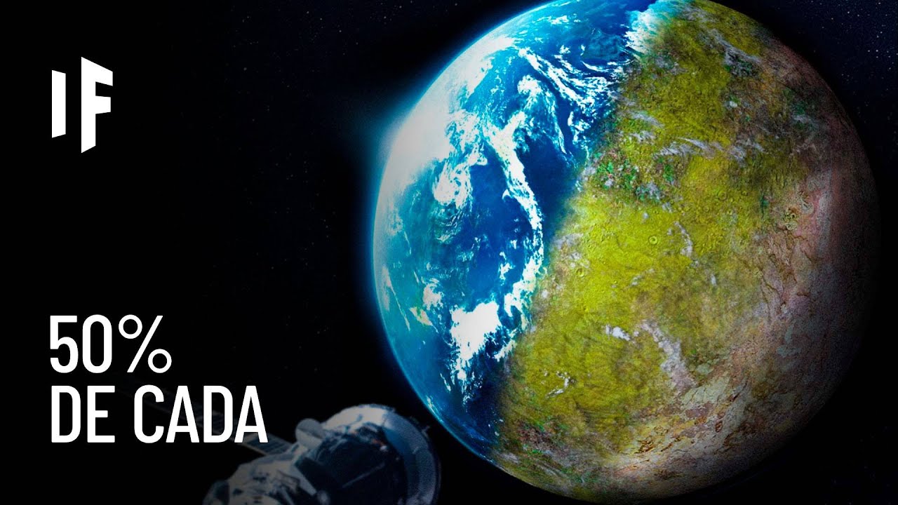 E se a Terra fosse metade solo e metade água?