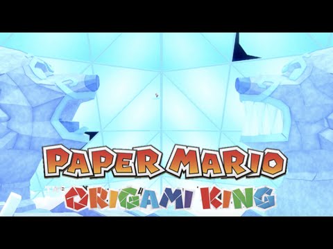 Paper Mario the Origami King: Ice Vellumental Mountain