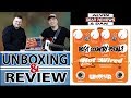 WAMPLER'S BRENT MASON HOT WIRED PEDAL - UNBOXING AND REVIEW - ALVIN and DAN GEAR REVIEWS (2018)