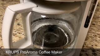 QAVUSHOP | Review KRUPS ProAroma Coffee Maker