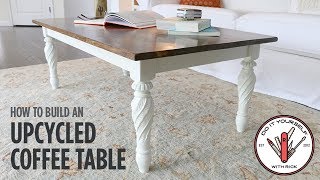 Build an Upcycled Coffee Table