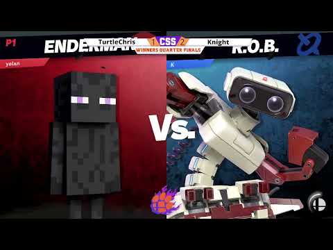 Clemson Smash Series 37 - WQ - TurtleChris (Steve, Min Min) vs. Knight (R.O.B.) - SSBU