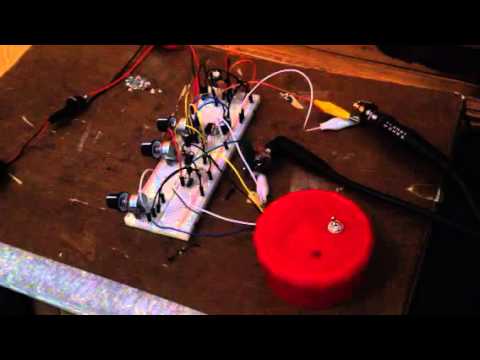 Baron's Rat Trap guitar effects pedal (prototype)