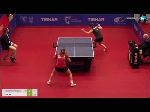 Franziska Schreiner (GER) vs Isa Cok (FRA) | JGS Rd 1 | 2019 Europe Youth Top 10