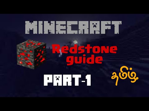 Redstone basic|basic about Redstone|creatermod|tamil gaming|tamil Minecraft