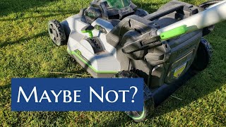 Is The New EGO Touch Drive Mower Better Than All The Others? Maybe Not