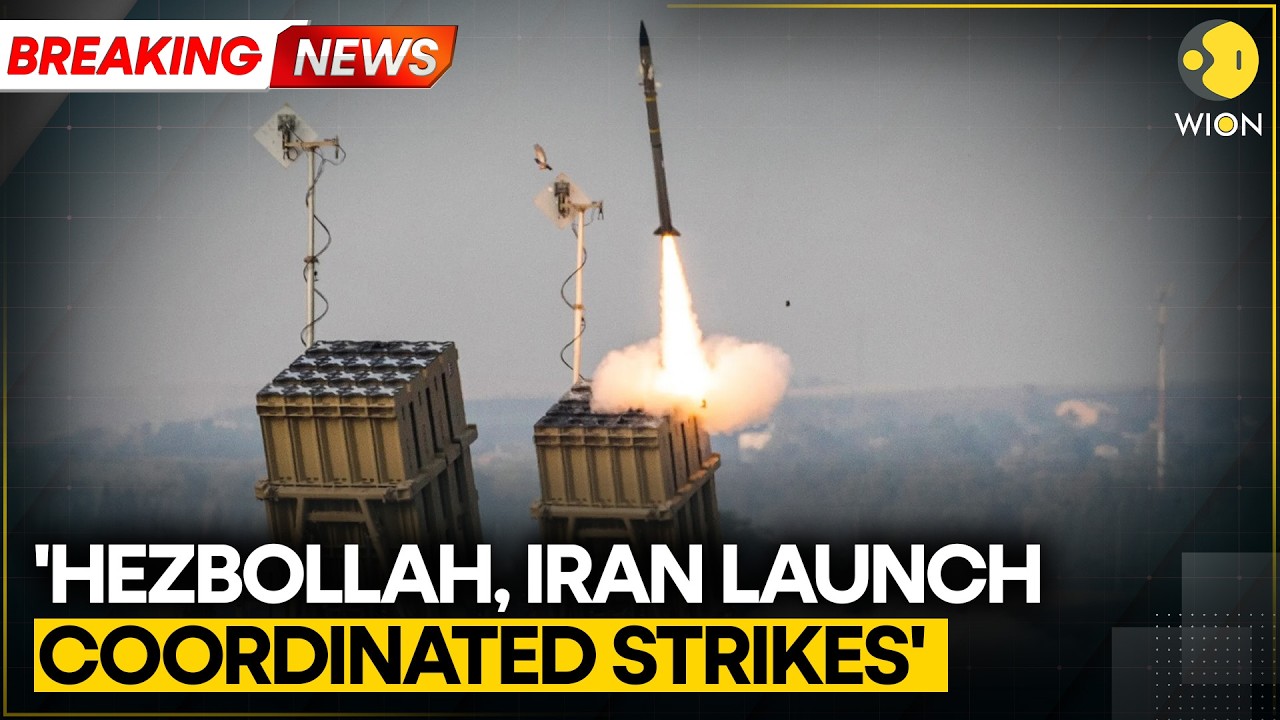 IDF: Hezbollah Fired Over 200 Rockets At Israel | Israeli Military Calls It 'Biggest Barrage' | WION