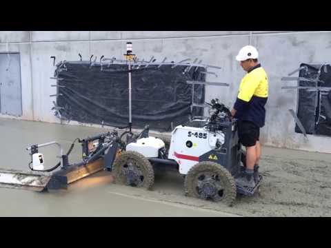 Somero S-485 Laser Screed Machine
