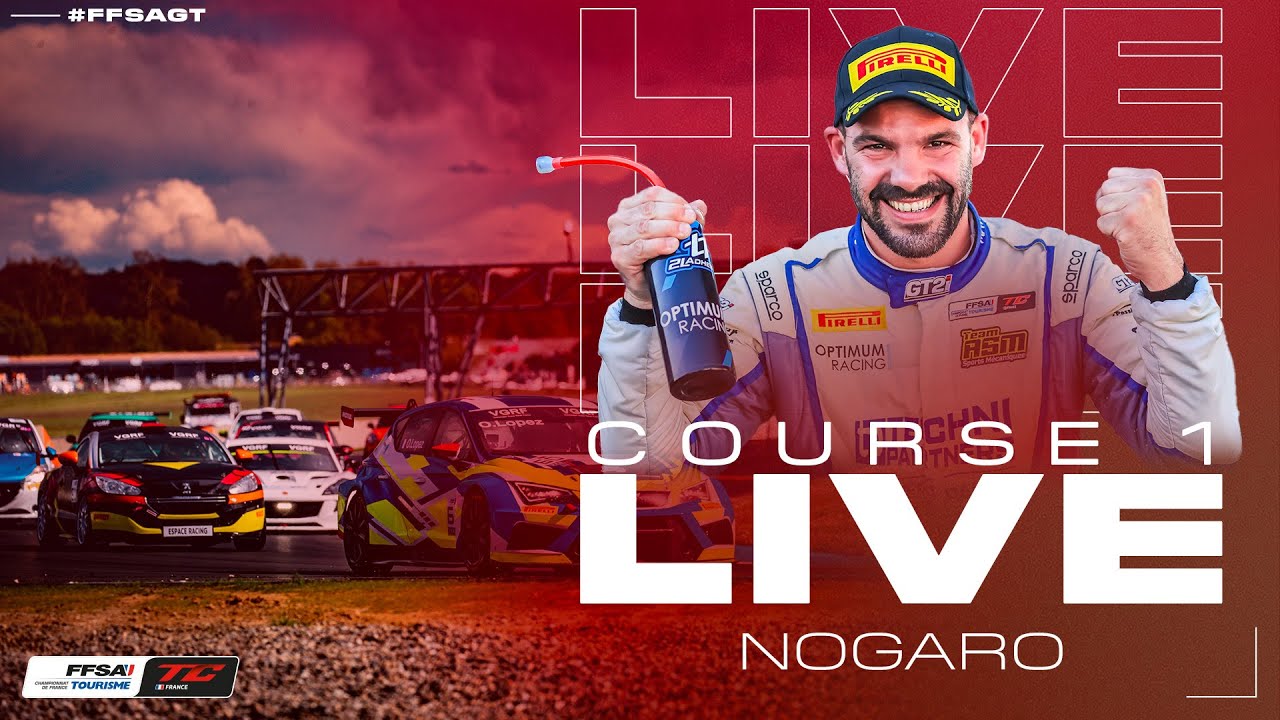 LIVE &ndash; Course 1 &ndash; Championnat de France FFSA Tourisme &ndash; Nogaro 2025