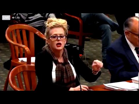 Trump’s star voter fraud witness goes viral HUMILIATING herself at “hearing”