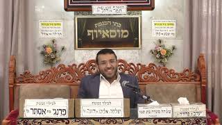 הרב עז טדגי | מעניין הלכות קריאת מגילה | מוסאיוף (בית הכנסת מוסאיוף) - התמונה מוצגת ישירות מתוך אתר האינטרנט יוטיוב. זכויות היוצרים בתמונה שייכות ליוצרה. קישור קרדיט למקור התוכן נמצא בתוך דף הסרטון