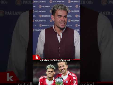 Luis Diaz über sein erstes Tor beim FC Bayern #shorts
