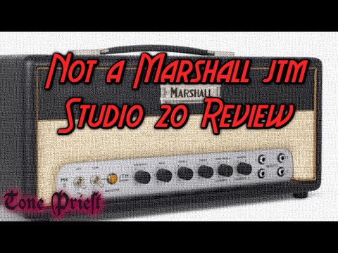 Not a Marshall JTM Studio 20 Review