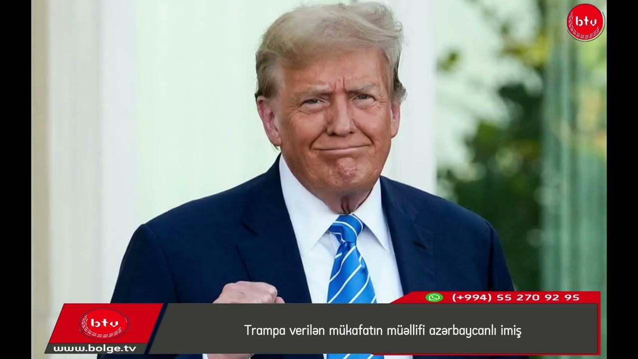 Trampa verilən mükafatın müəllifi azərbaycanlı imiş