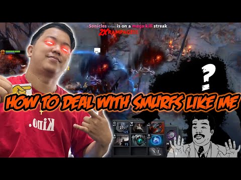 HOW TO DEAL WITH SMURFS LIKE ME (Sonicles Dota 2 Highlights #4)