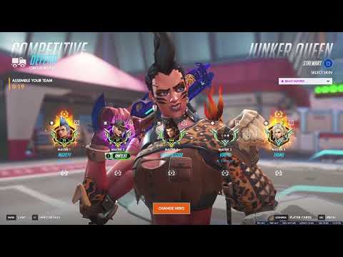 Overwatch This Is How Rank 1 JunkerQueen Mighty Really Plays -POTG-