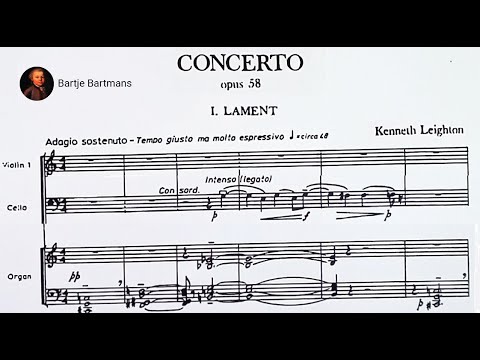 Kenneth Leighton - Organ Concerto, Op. 58 (1970)