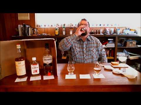 Inexpensive Blended Scotch Faceoff; Group 1, Round 1, Duggans Dew, J  W  Dant and Teachers