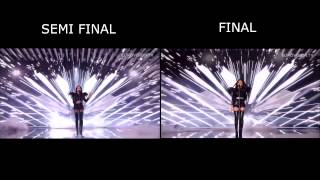 EUROVISION &quot;SONG&quot; CONTEST / GEORGIA / NINA SUBLATTI - WARRIOR