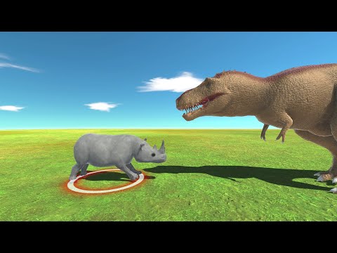 Who Is The Strongest - Rhinoceros Vs Every Unit ARBS Animal Revolt Battle Simulator