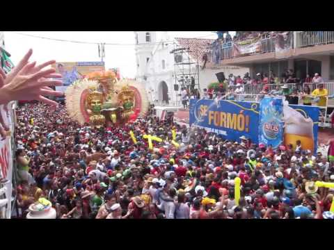 Carnival in Las Tablas, Panama - Day 1 Parades with Calle Abajo & Calle Arriba