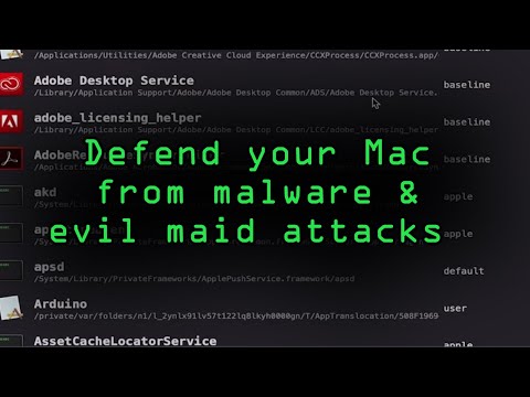 Defend Your MacOS Computer from Malware & Evil Maid Attacks  [Tutorial]