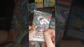 burst protocol 4 pack opening! #yugioh #yugiohcards  #yugiohcommunity #packopenings #konami #foryou