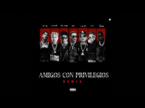 Cris Mj, Ñengo Flow, Marcianeke, King Savagge, Jowell & Mas - Amigos Con Privilegios (Remix)