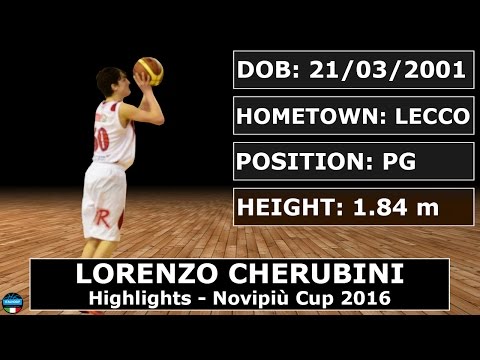 Lorenzo Cherubini - Highlights - Novipiù Cup 2016