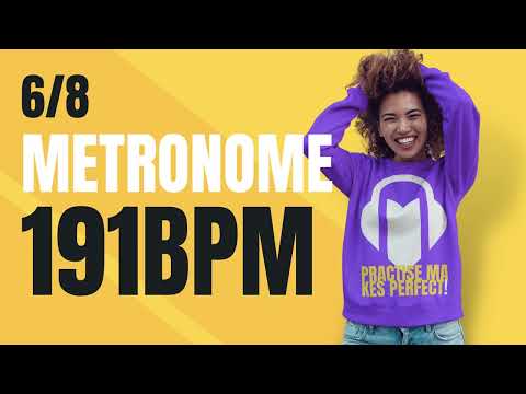👉 6/8 METRONOME 191 BPM