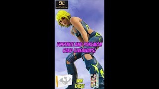 Big Fortnite Wins and Pokemon Card Giveaways!  #pokemontcg #giveaway #fortnite