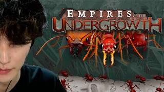 【Empires of the Undergrowth】蟻で強敵に立ち向かいに行き、コロニーを巨大化 ※虫注意