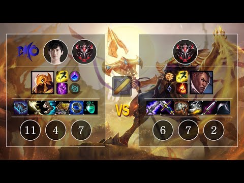 DMO Xiaowei Azir vs Lucian Mid - KR GrandMaster Patch 10.11