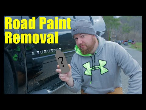 Best Way to Remove Road Paint From Your Vehicle