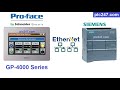 HMI Proface S7 1200 Ethernet Connection