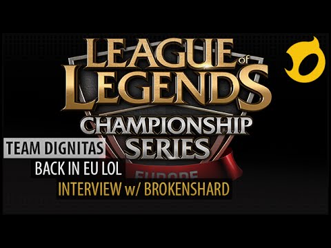 Team Dignitas Back In EU League of Legends - Interview with Brokenshard