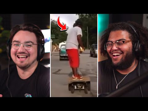 Grizzy and Puffer try not to laugh but its actually funny