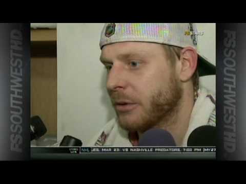 Steve Ott postgame interview 18 Mar 10