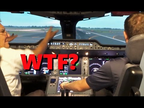 HARD LANDING in an AIRBUS A350 SIMULATOR! (JFK)