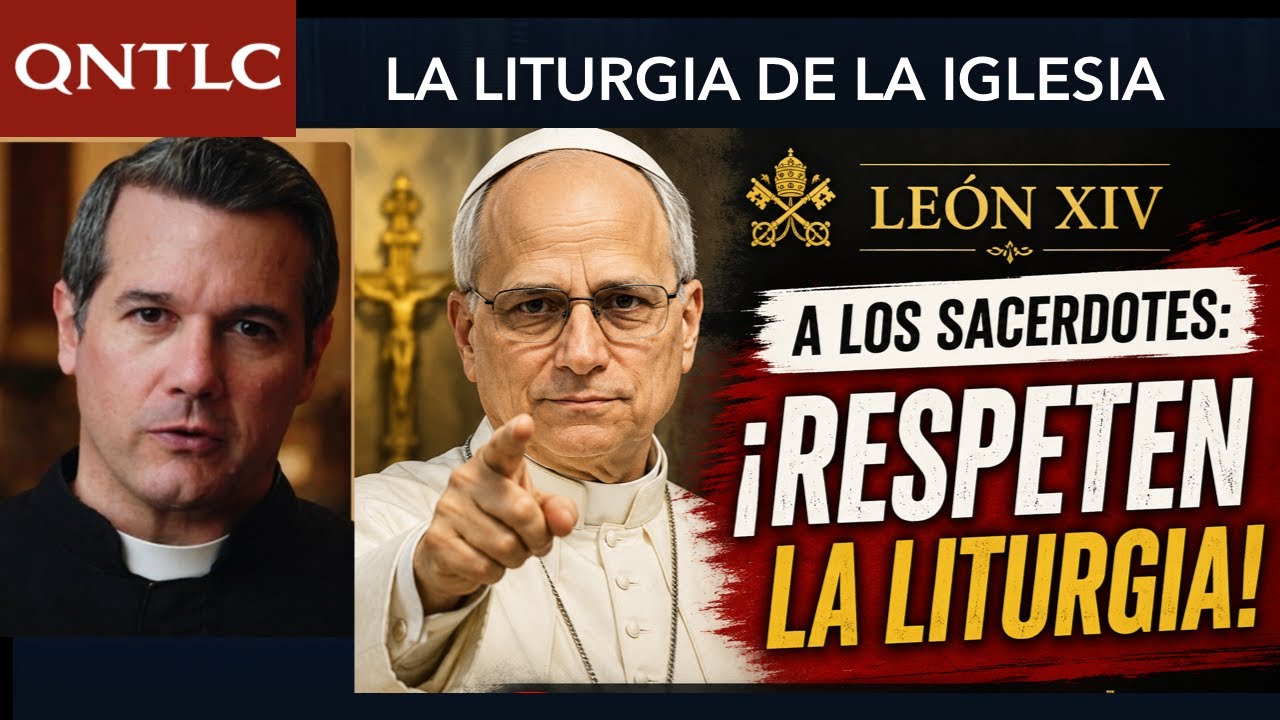 El PAPA LEÓN, exhorta a los sacerdotes a RESPETAR LA LITURGIA