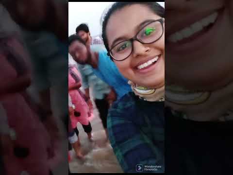 Evening walk at beach