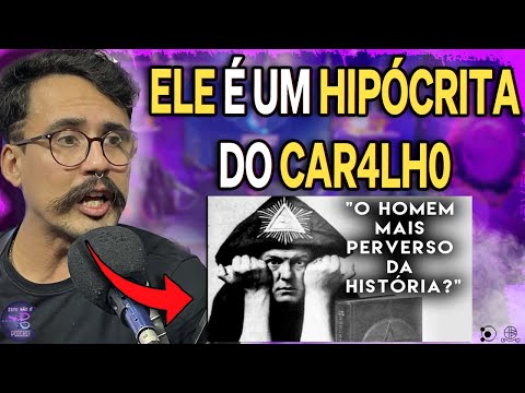 BRUXO DIZ MOTIVOS PARA NÃO GOSTAR DE CROWLEY - VICTOR VIEIRA - MAGIA, NECROMANCIA -   CORTES