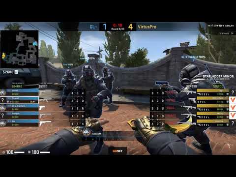 GamerLegion vs Virtus.pro [MAP 1] - Starladder Major 2019 Europe Minor Closed Qualifier