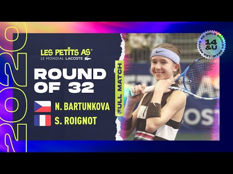 Les Petits As 2020 | Girls Round of 32 | Nikola Bartunkova vs. Shanice Roignot