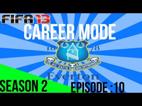 FIFA 13 Everton Career Mode Season 2 Episode 10 Merseyside Derby